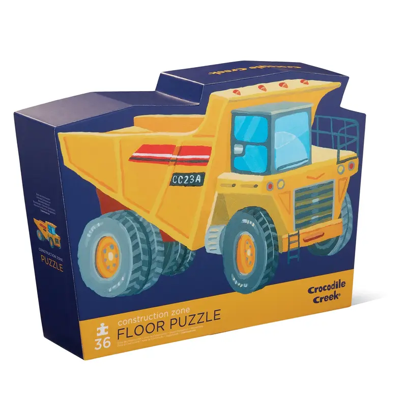 12 pc Mini Puzzle - Construction Zone