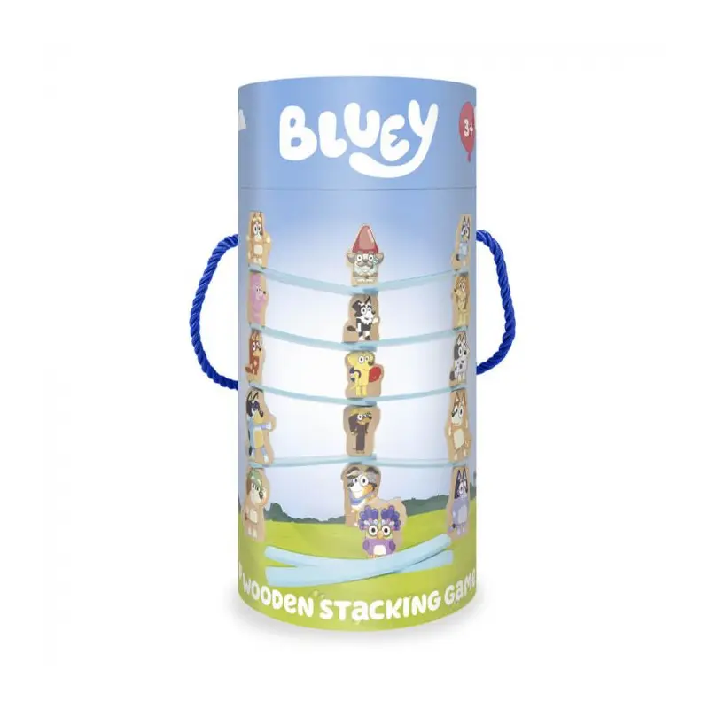 Bluey Wooden Stacking Game