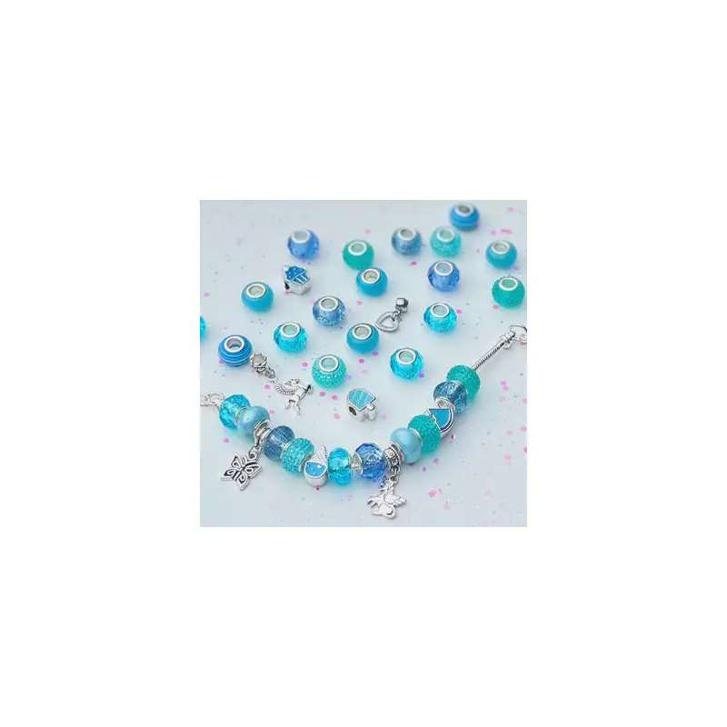 Charm Bracelet DIY Teal