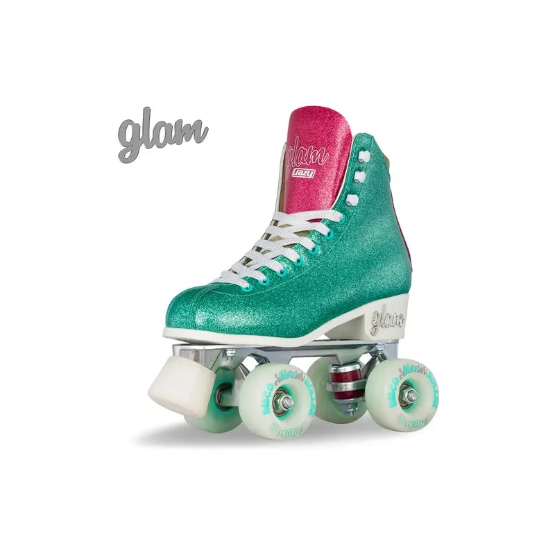 Disco Glam Skates Teal/Pink