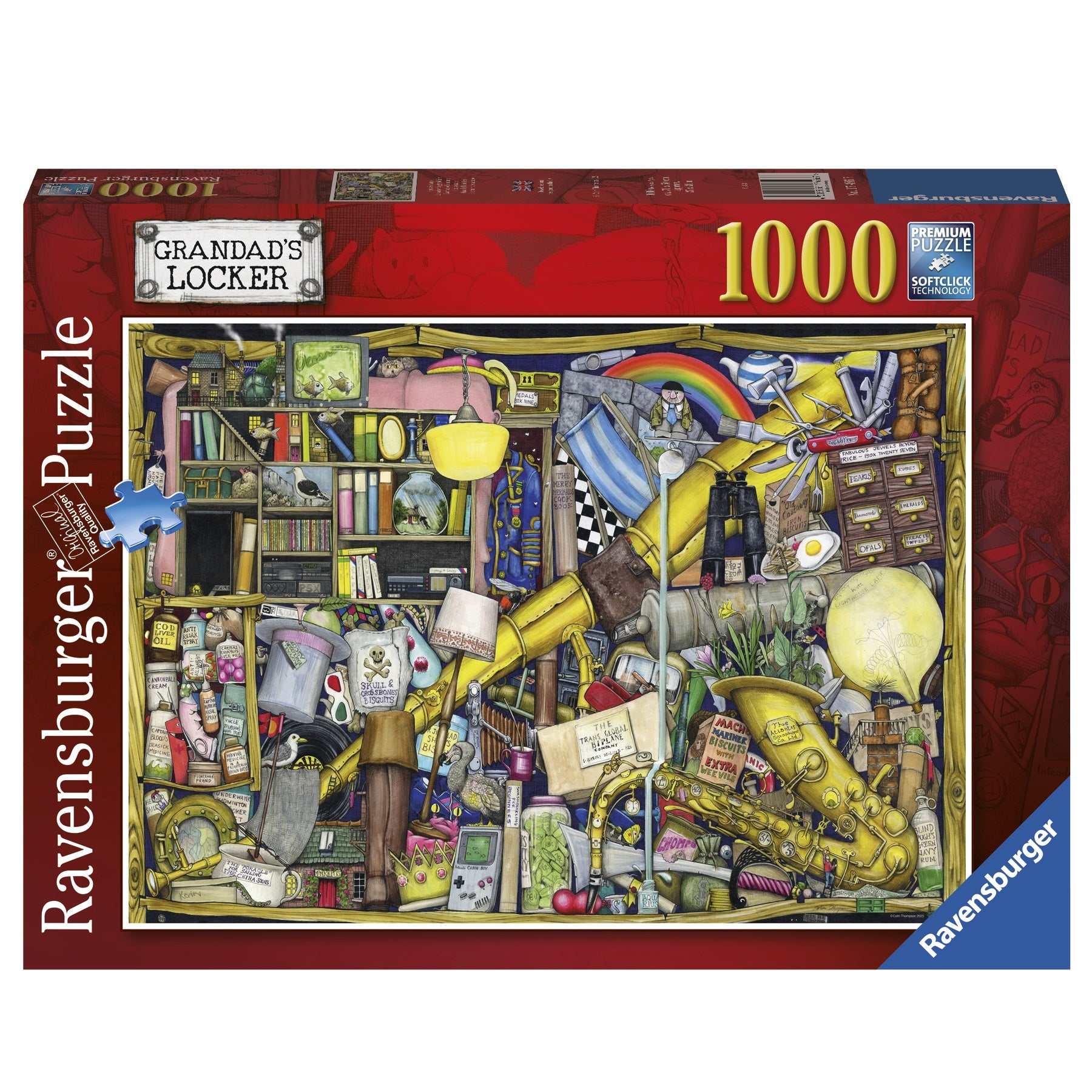 1000 pc Puzzle - Grandad's Locker
