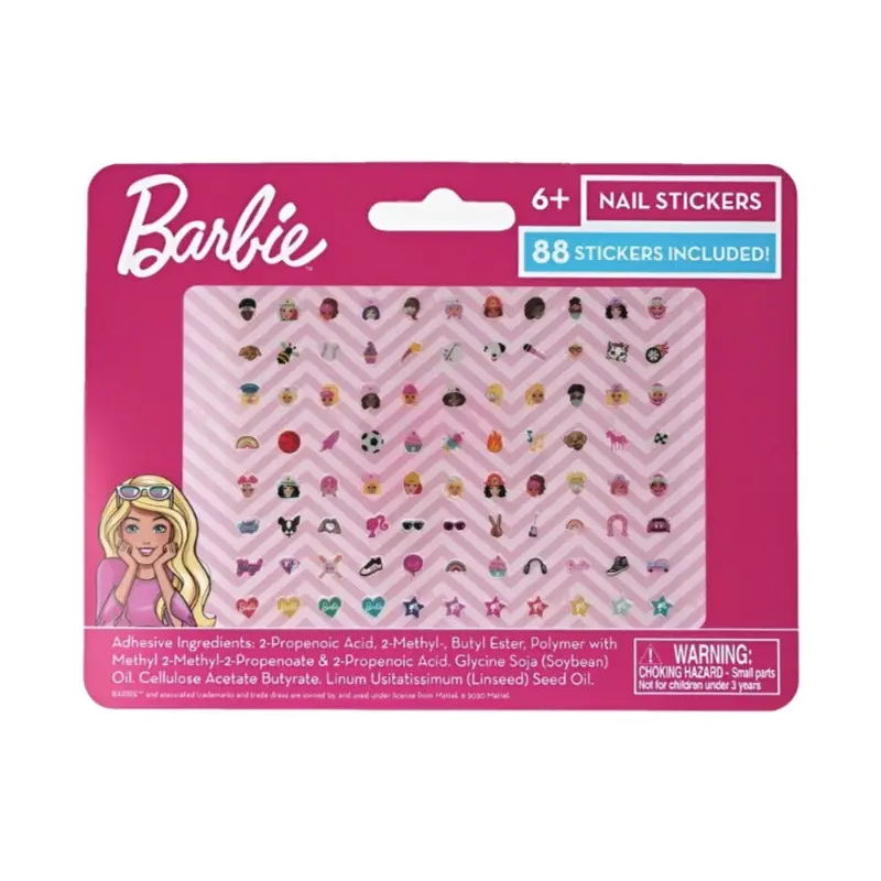 Barbie Nail Stickers - pk 88