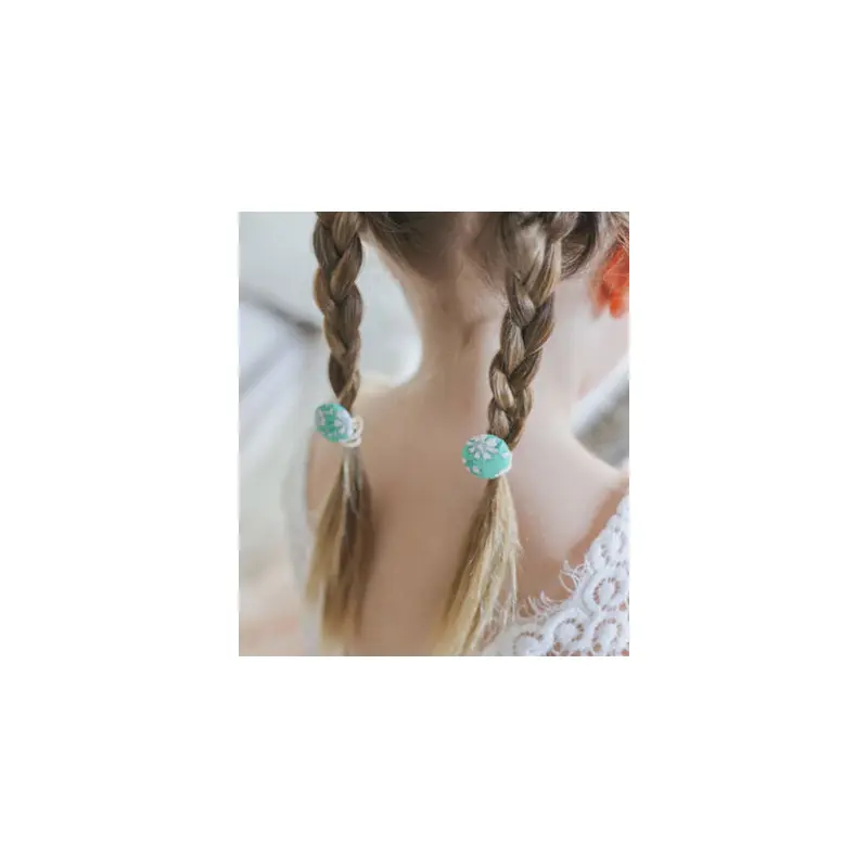 Button Hair Ties
