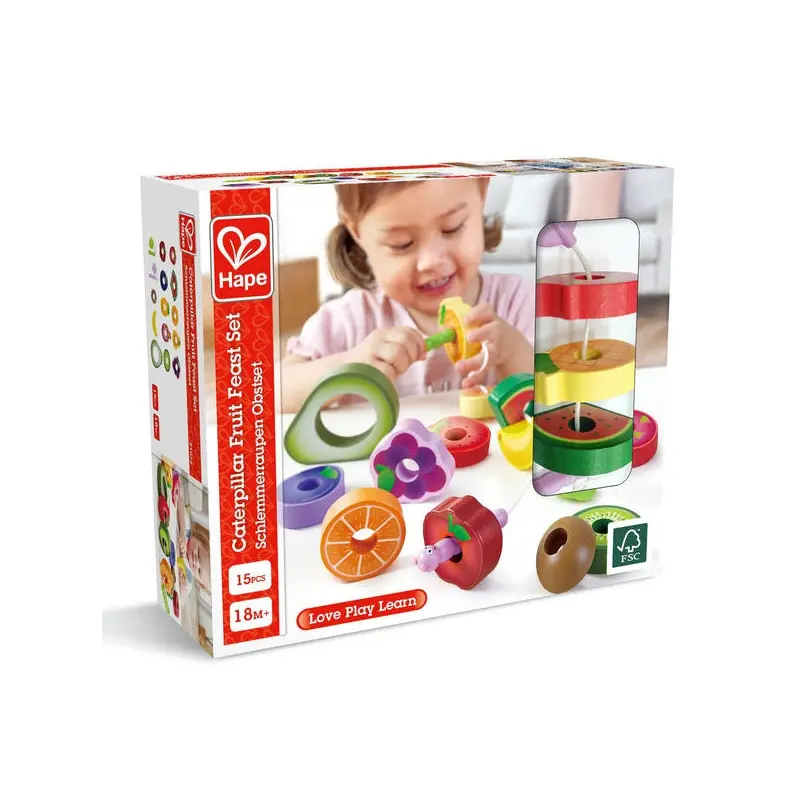 Caterpillar Fruit Feast Set - 15 pieces
