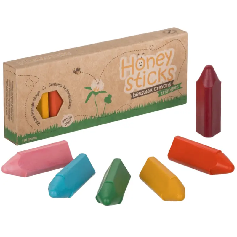 Honeysticks Beeswax Crayons Triangles