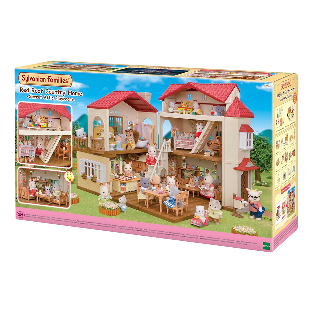 Red Roof Country Home (Secret Attic Playroom)