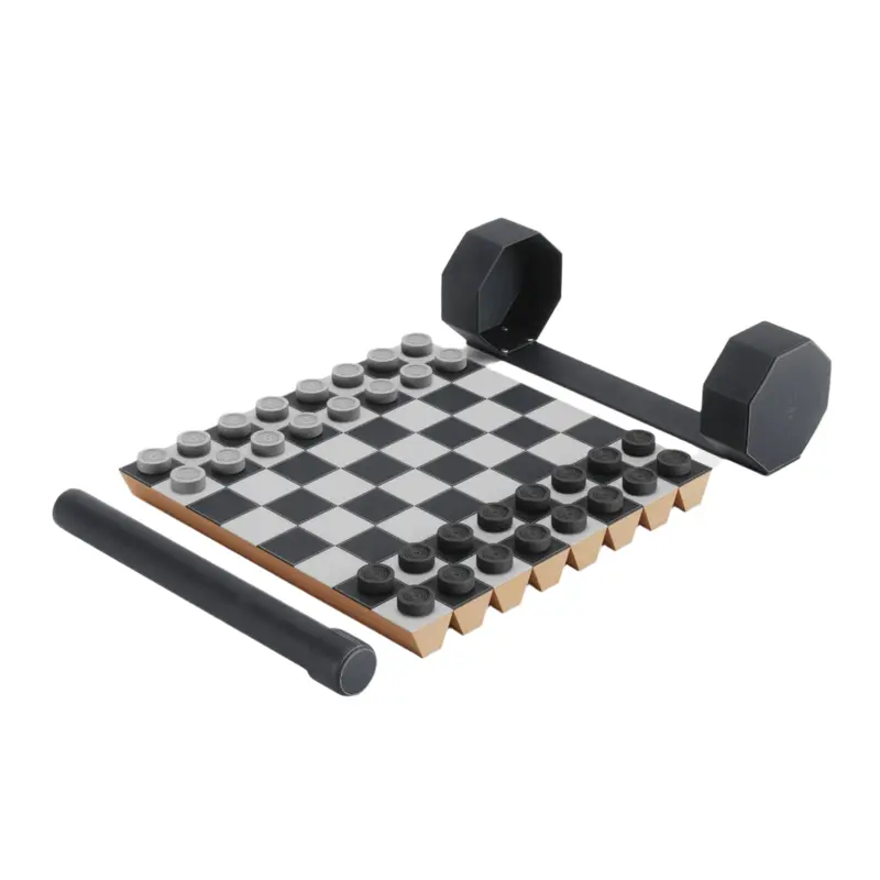 Rolz Chess & Checkers Set