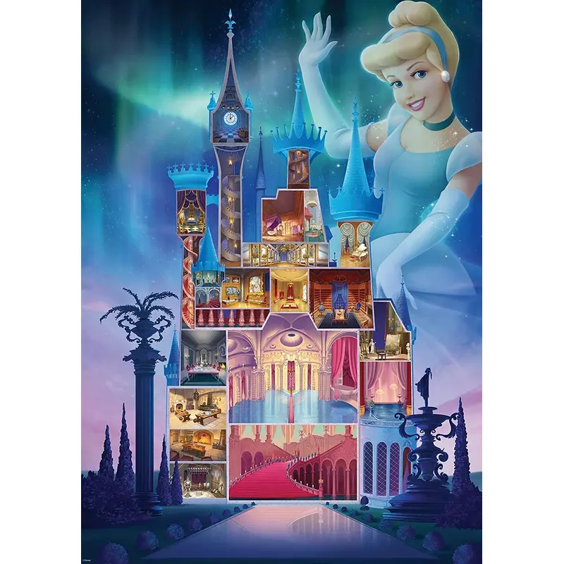 1000 pc Puzzle - Disney Castle Collection Cinderella