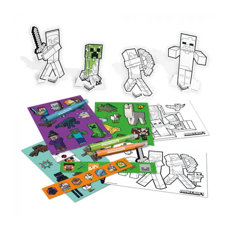 Minecraft Stickercraft Activity Set