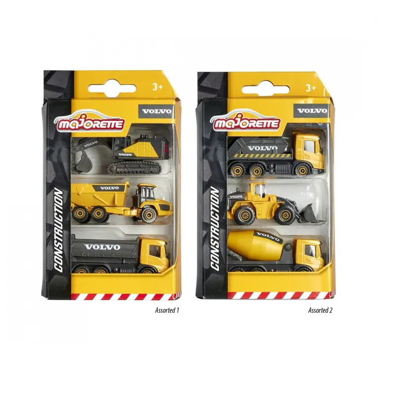 Volvo Construction 3 Pc Set Assorted