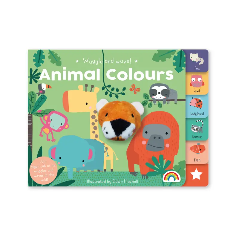 Waggle and  Wave - Animal Colours!