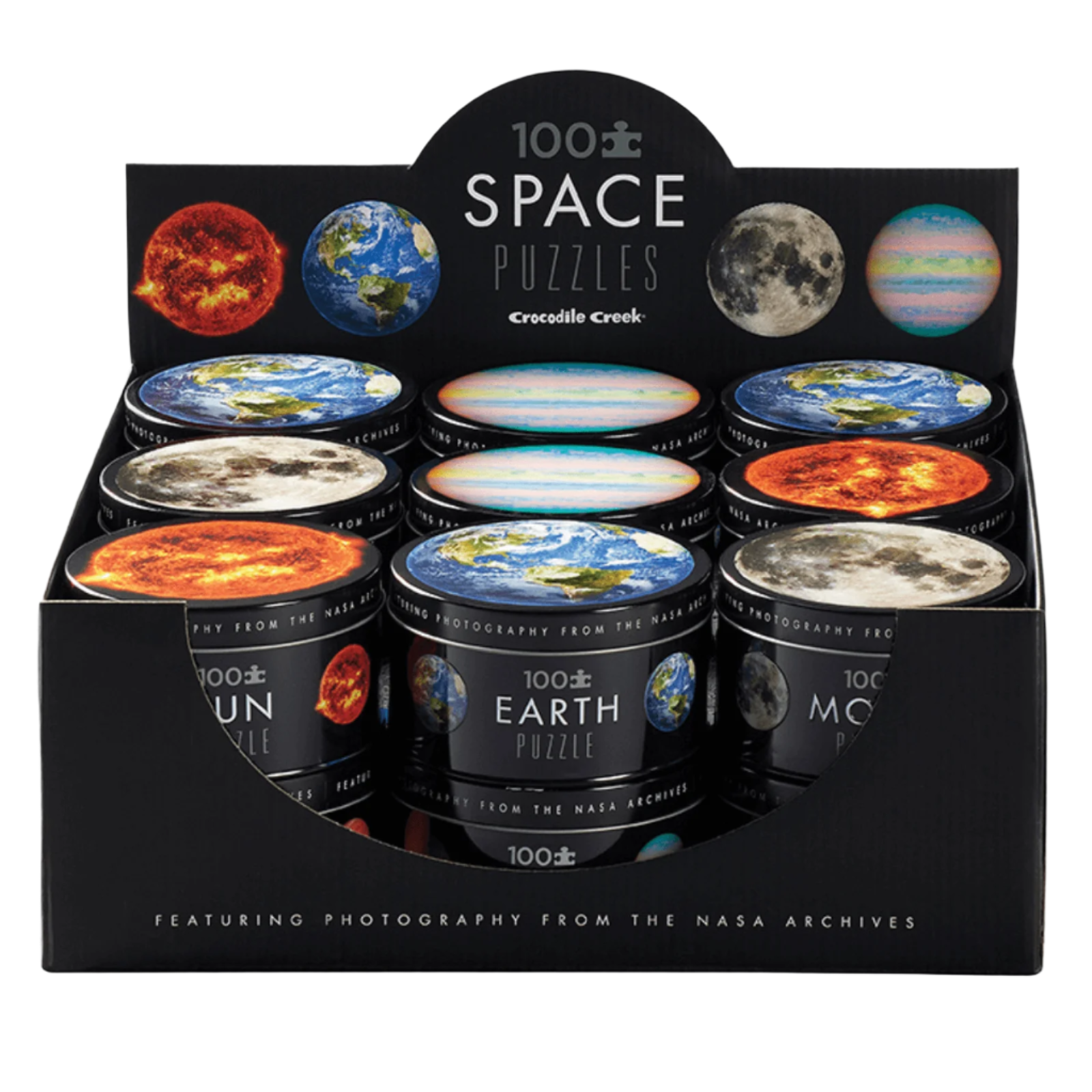 100pc Puzzle Tin - Space