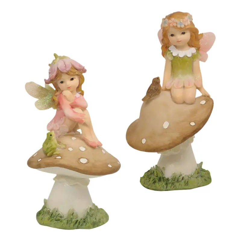 Fairy on Mushroom