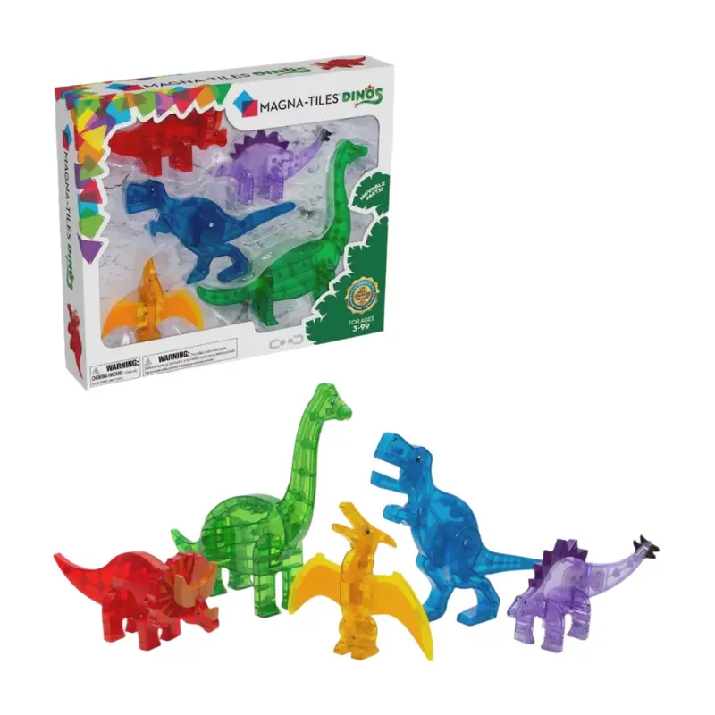 Magna-Tiles Dinos 5pc Set