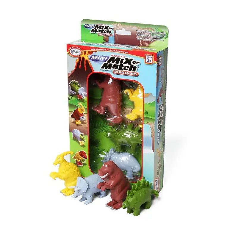 Mini Magnetic Mix or Match Dinosaurs - Set 1
