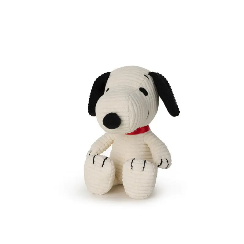 Snoopy Sitting Corduroy Cream 5"