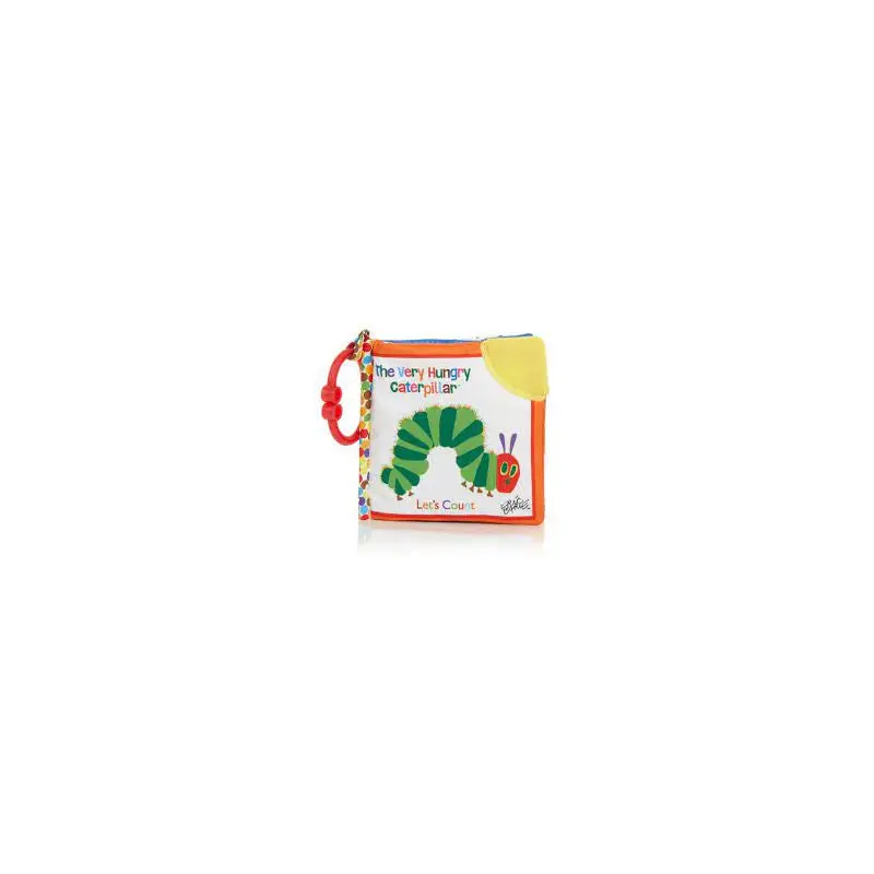 The Very Hungry Caterpillar Let's Count Clip on Teether Book