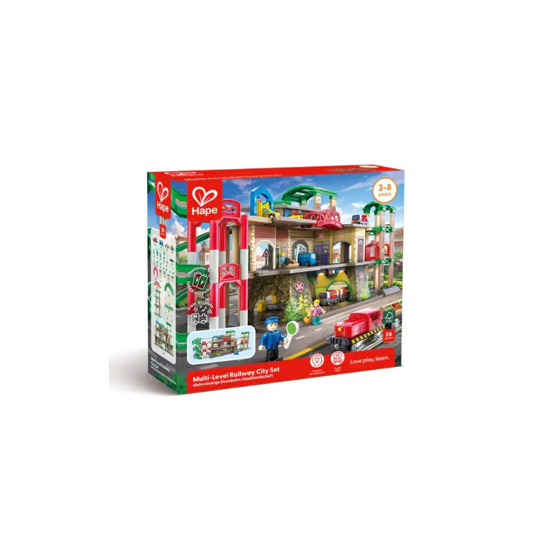 Multi Level Railway City Set