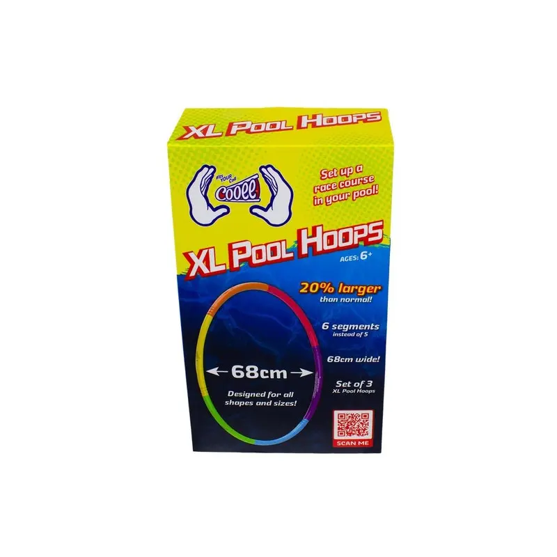 Set Of 3 XL Pool Hoops