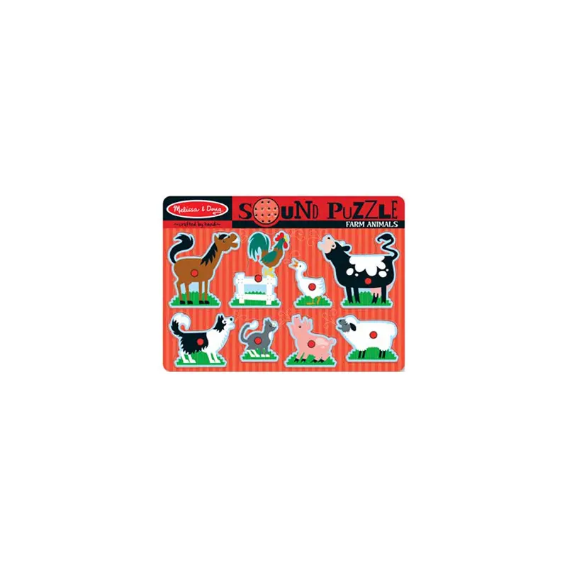 Sound Puzzle - Farm Animals 8pc