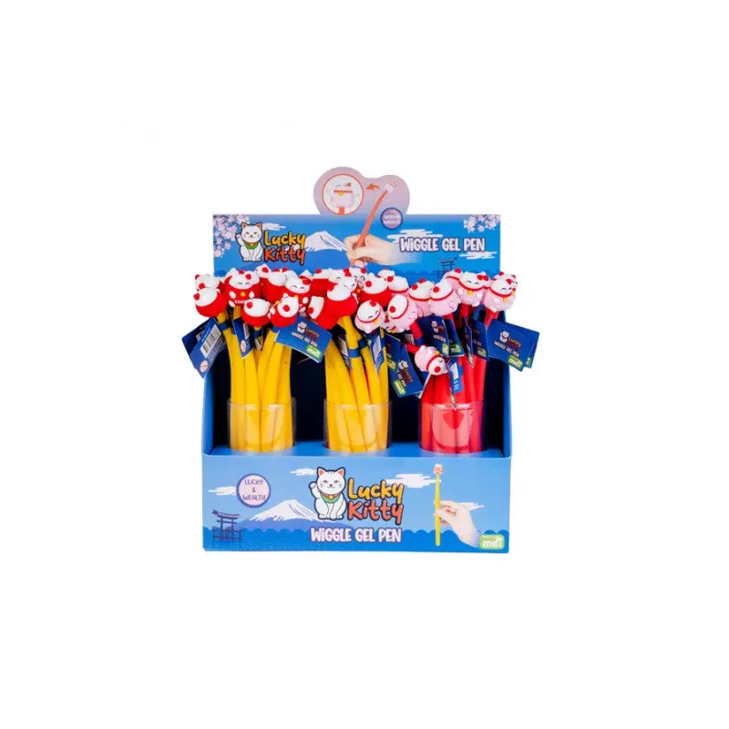 Lucky Kitty Wiggle Gel Pen