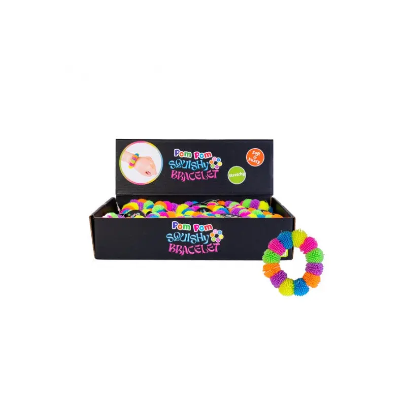 Pom Pom Squishy Bracelet