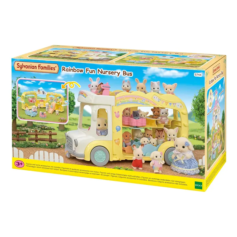 Rainbow Fun Nursery Bus