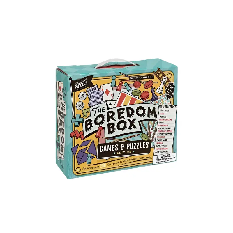 The Boredom Busting Box - Games and Puzzles Edition