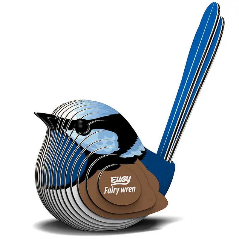 3D Cardboard Model Kit - Fairy Wren