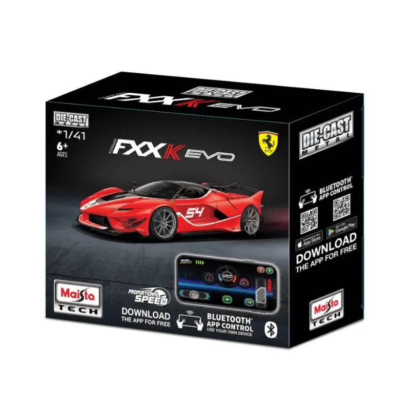 RC Diecast Mini Metal Car with Bluetooth App Control