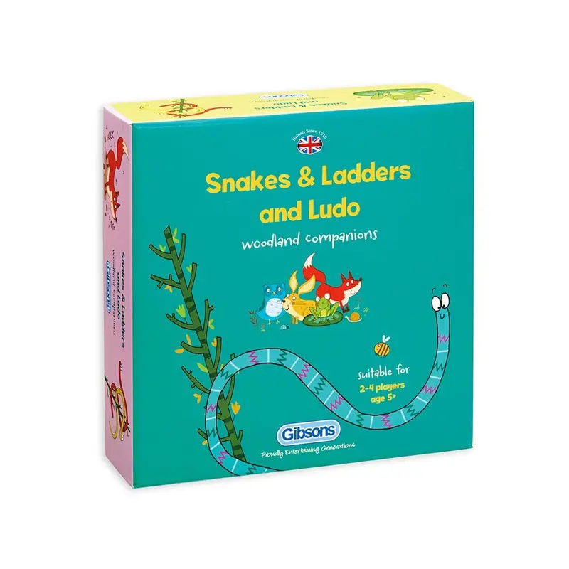 Snakes and Ladders/Ludo - Woodland Companions
