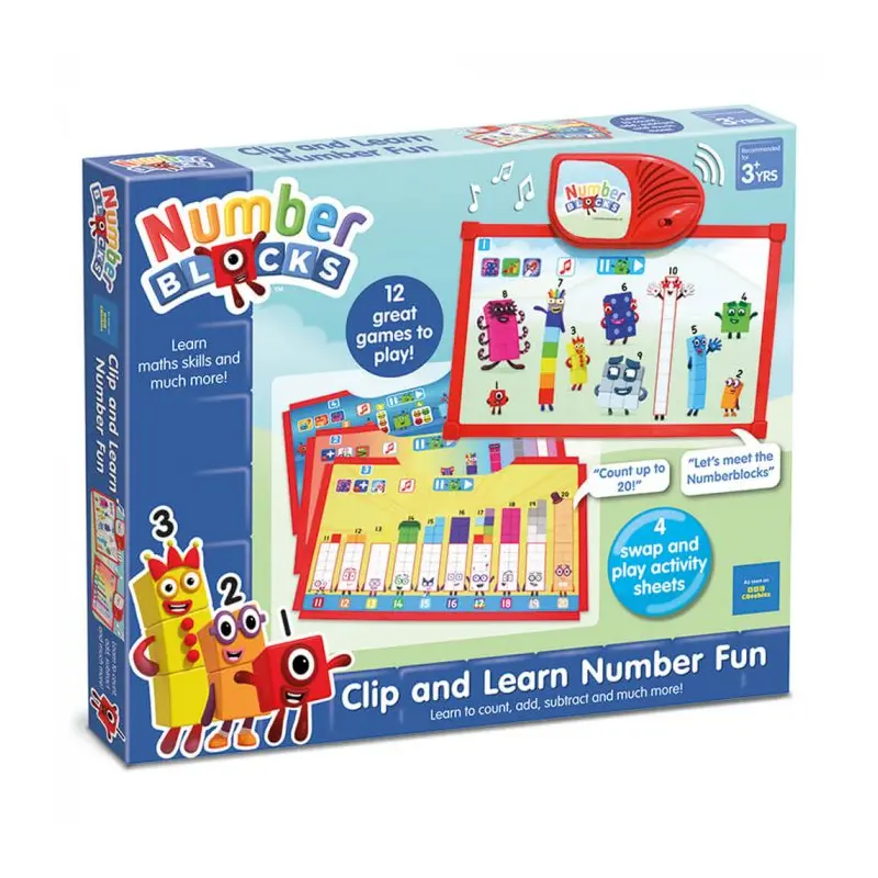 Clip and Learn Number Fun