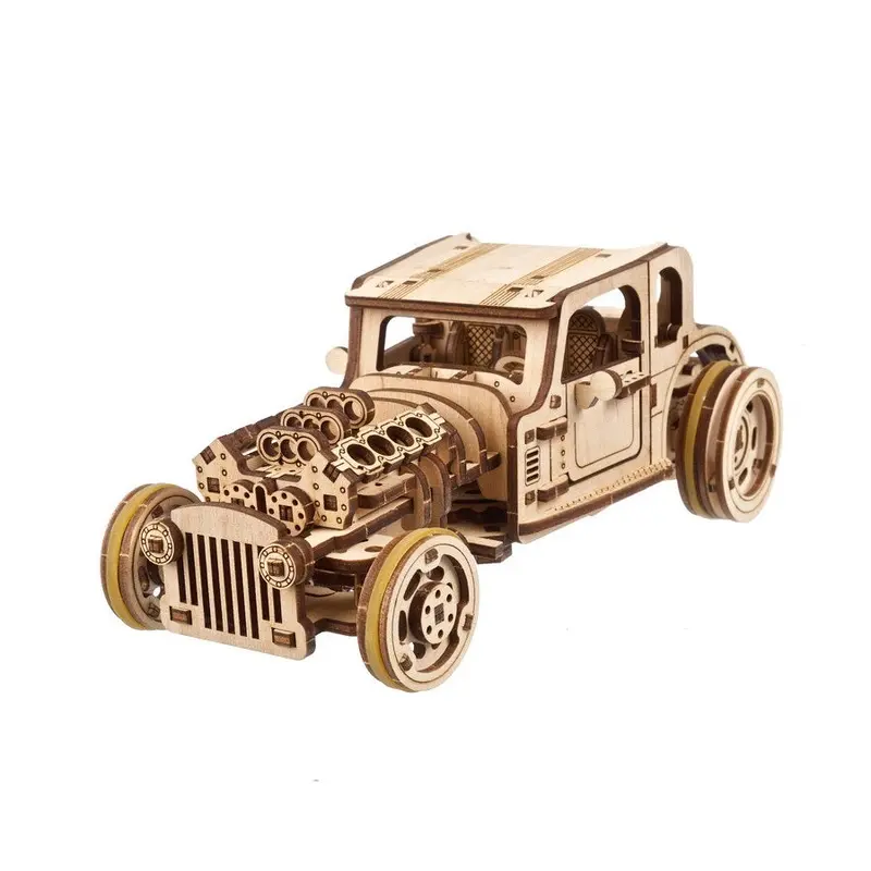 Hot Rod Furious Mouse Wooden Model Kit