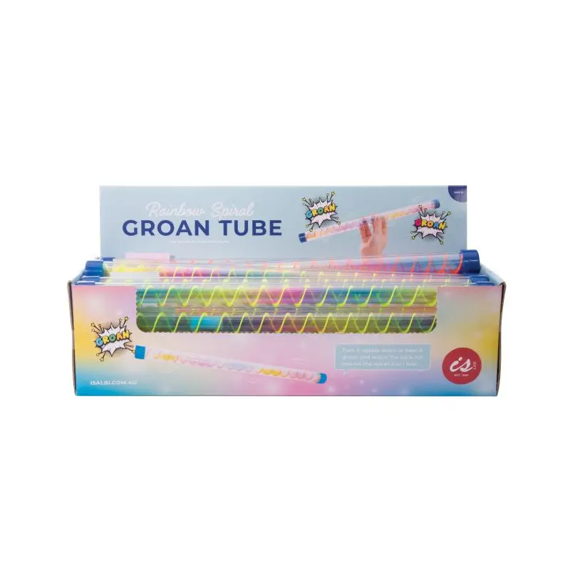 Rainbow Spiral Groan Tube