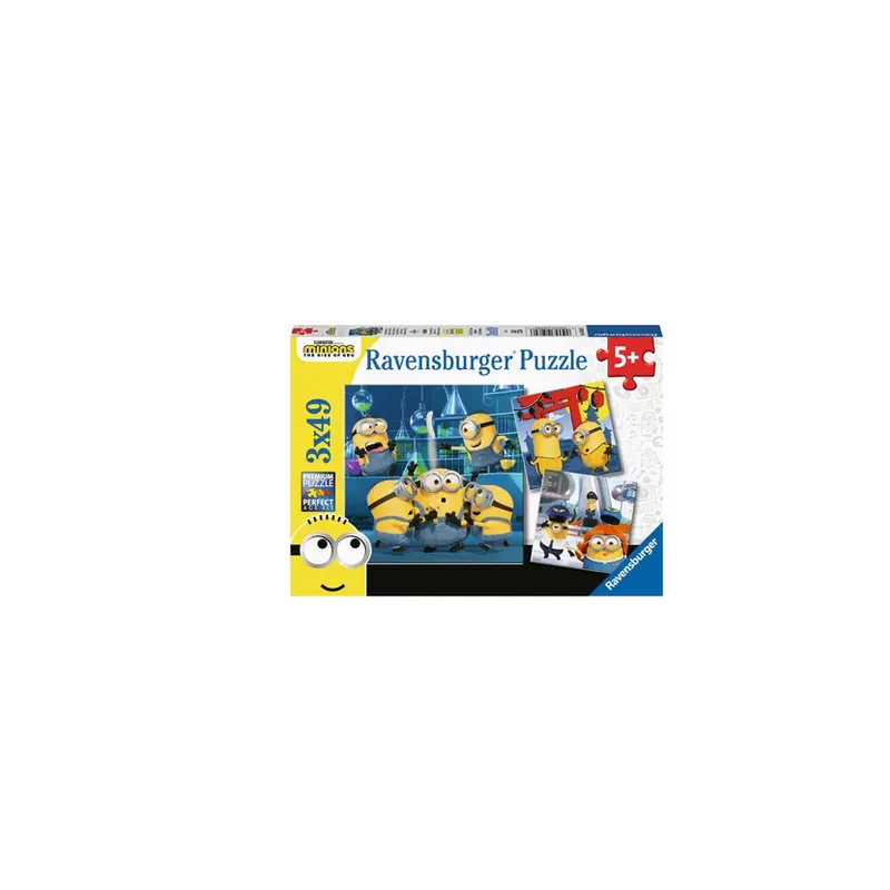 3 x 49 pc Puzzle -Minions 2