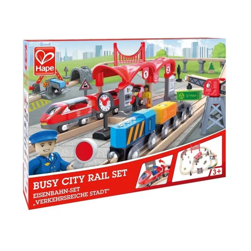 Busy City Rail Set