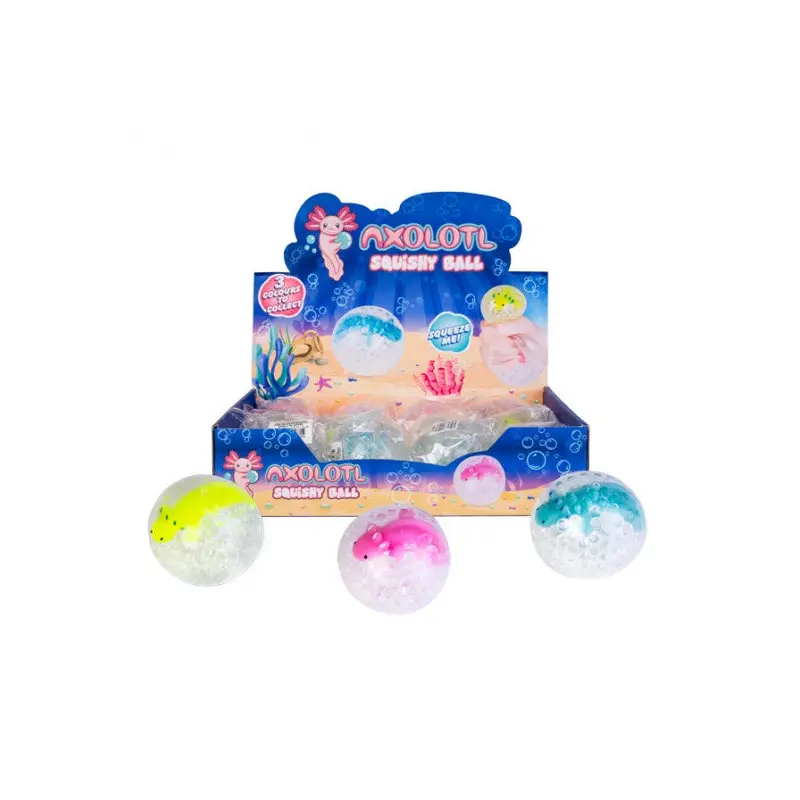 Squishy Axolotl Ball