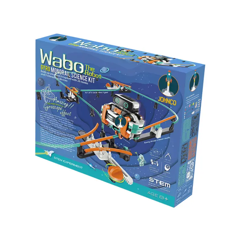 Wabo the Robot - Gyro Monorail Science Kit