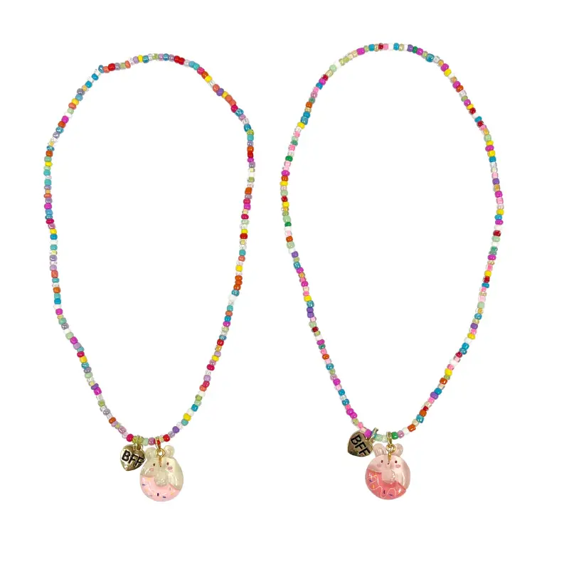 BFF Donut Necklace Set