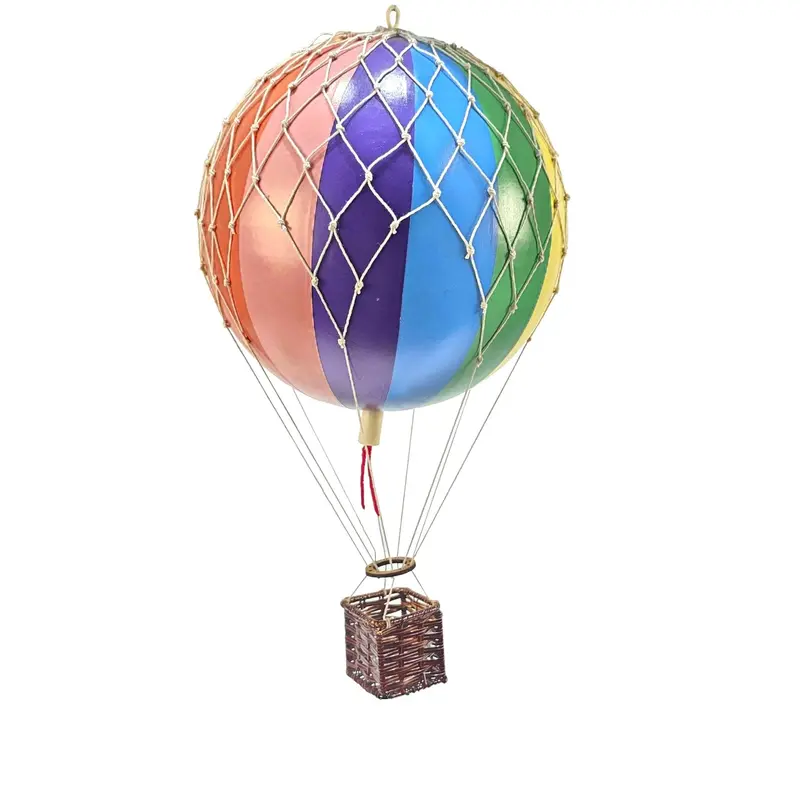 Hot Air Balloon - Rainbow