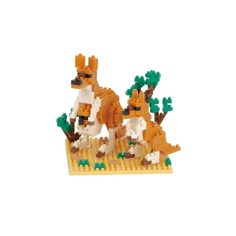 Nanoblock-Big Kangaroo and Joey