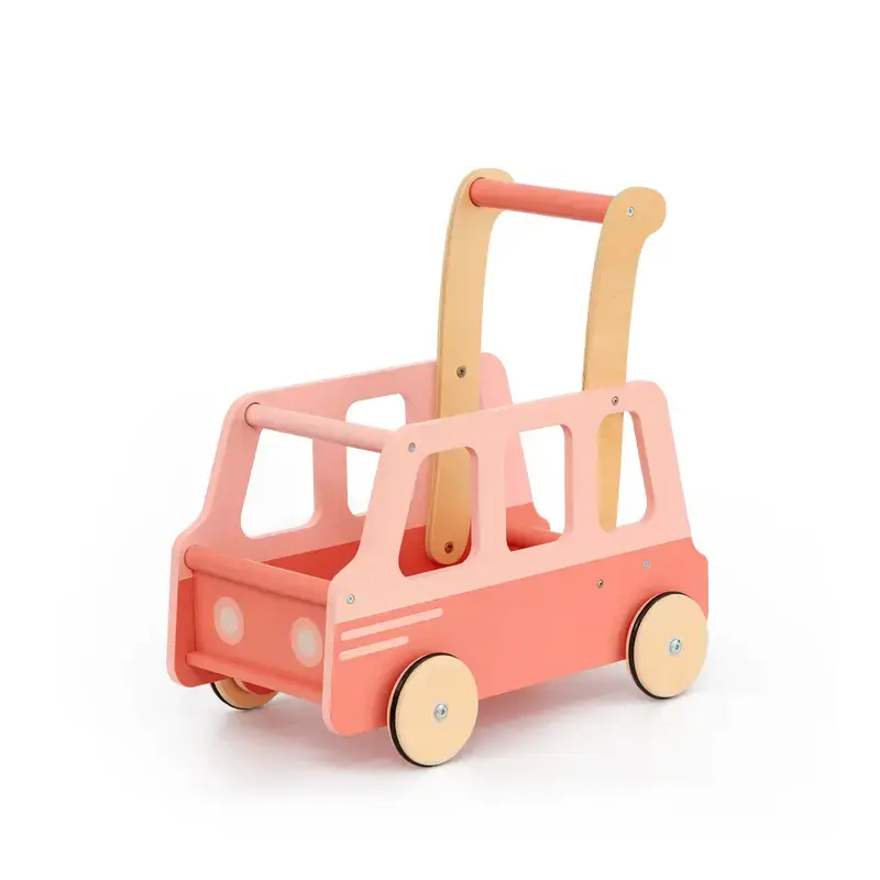 School Bus Walker - Pink