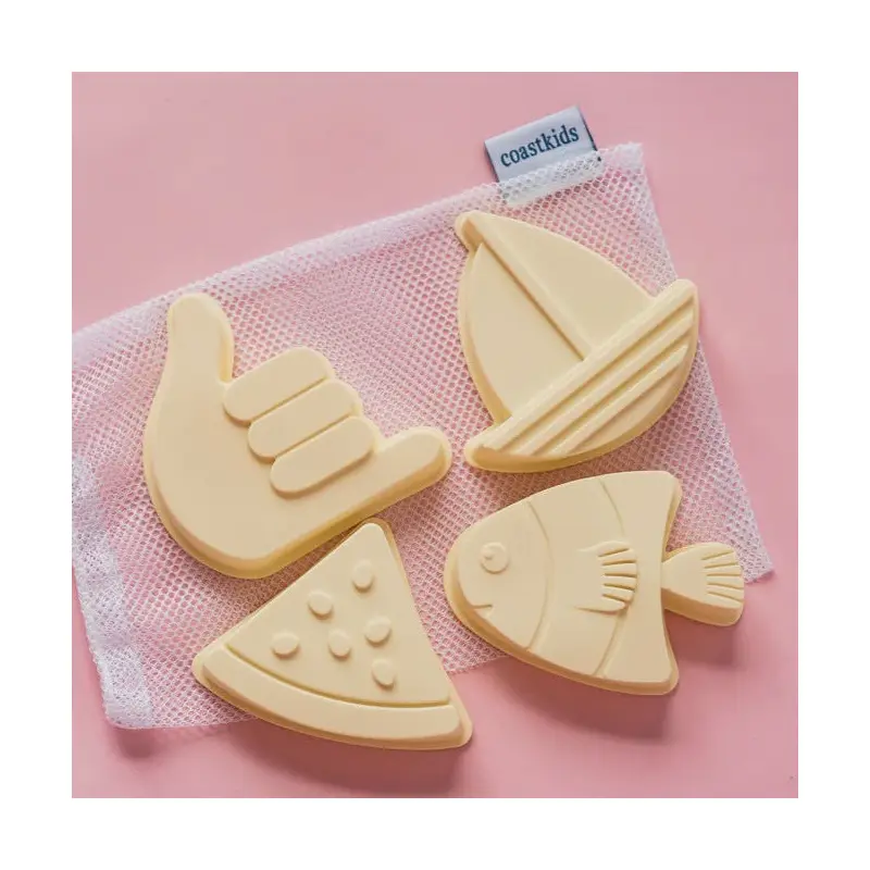 Shelly Beach Sand Moulds - Yellow