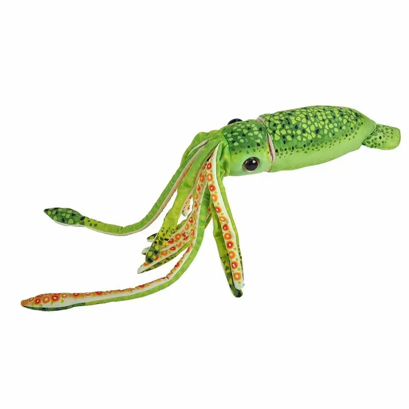 Plush Squid Green
