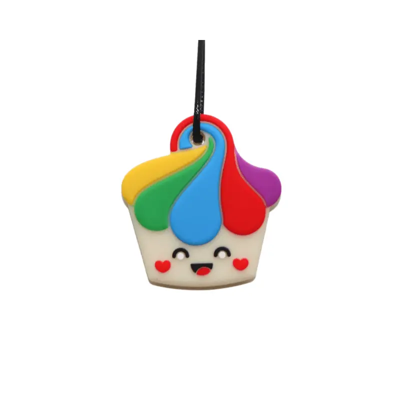 Silicone Pendant - Cupcake