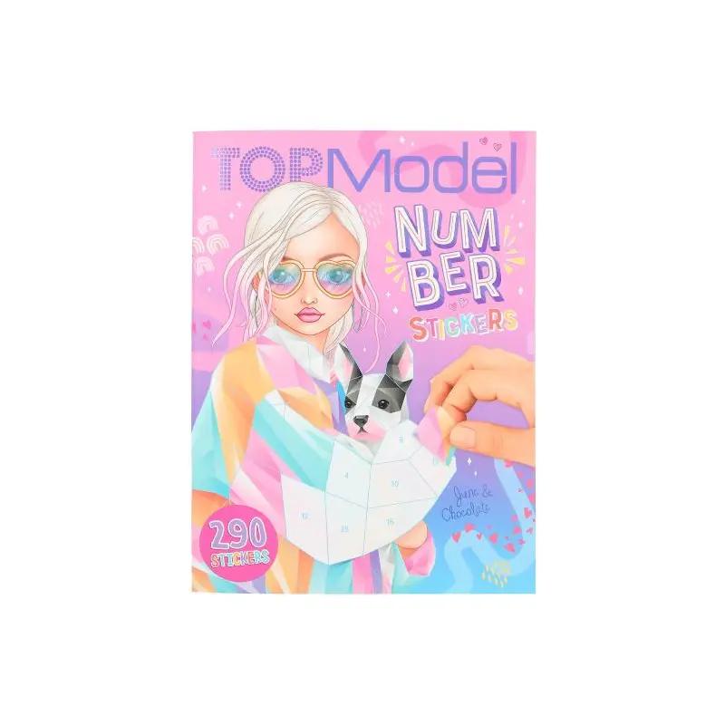 TOPModel - Sticker by Number Book - Fantasy