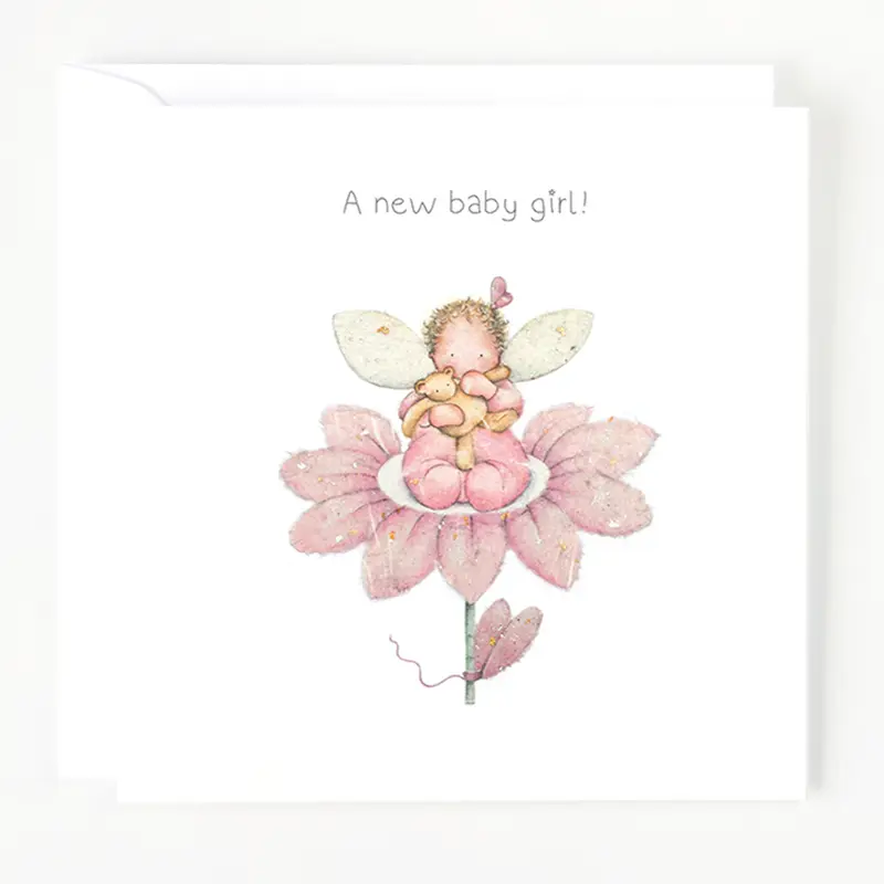 A New Baby Girl Card