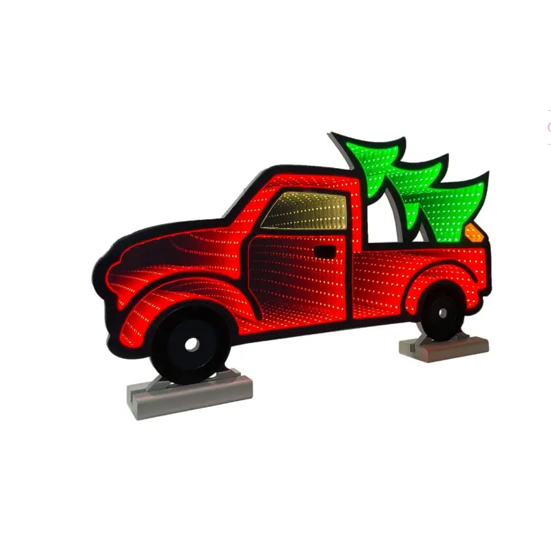 Christmas Truck Infinity Light 70cm