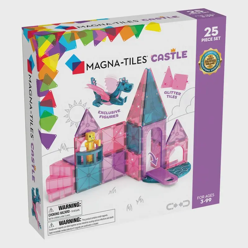 Magna-Tiles Castle 25 Piece Set