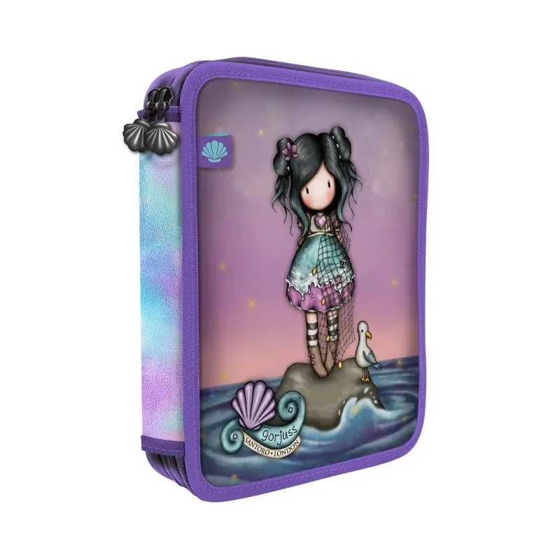 Gorjuss Making Waves Double Filled Pencil Case